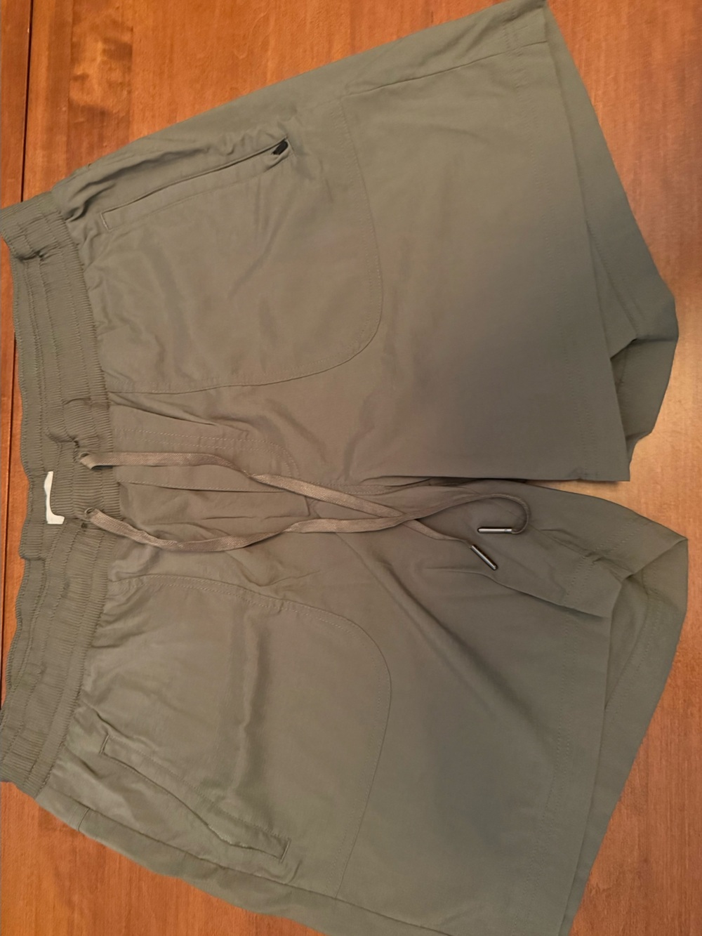 L.L. Bean Camp Vista Olive Green Drawstring Women's Shorts XL